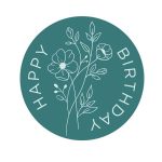 Spellbinders Wax Seal Stamp – Wildflower Happy Birthday