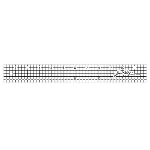 Tim Holtz Acrylic Design Ruler 12&quot;