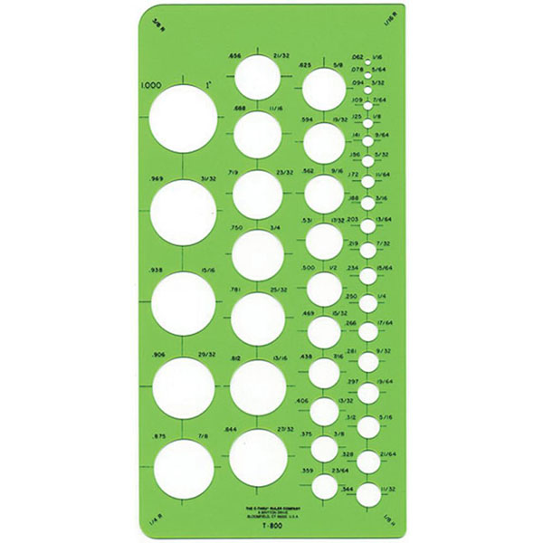 Westcott C-THRU Circle Template