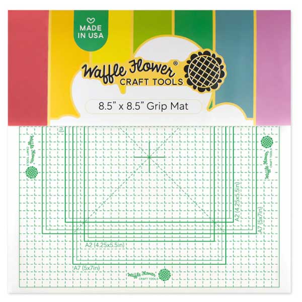 Waffle Flower Grip Mat – 8.5 X 8.5&quot;