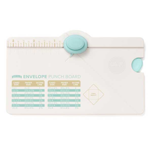 We R Memory Keepers Mini Envelope Punch Board