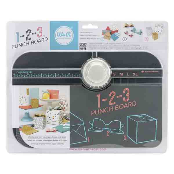 We R Memory Keepers 1-2-3 Punch Board