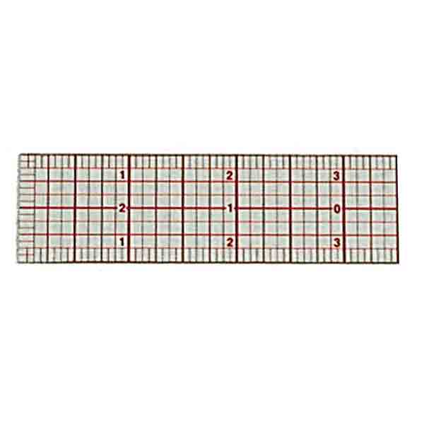 Westcott C-thru Plastic Ruler - 12&quot;