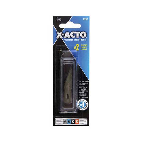 X-Acto Knife Cutting Blades #2 - 5 blades