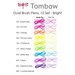 Tombow Dual Brush Pen Set – Bright