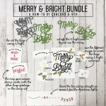 Concord & 9th Merry & Bright Dies