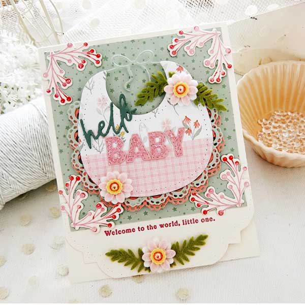 Papertrey Ink Sweet Baby Bib Die