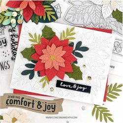 Concord & 9th Festive Blooms Stamp