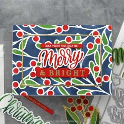 Concord & 9th – Kristina Werner Merry Greetings Builder Stamp Set