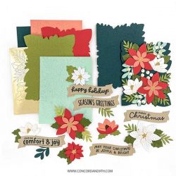 Concord & 9th Festive Blooms Stamp