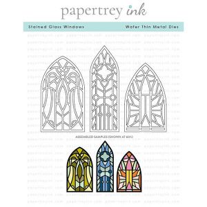 Papertrey Ink Stained Glass Windows Dies