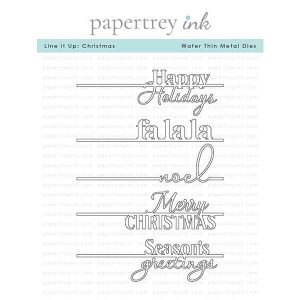 Papertrey Ink Line it Up: Christmas Dies