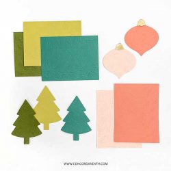 Concord & 9th Berries & Boughs Embossing Folder