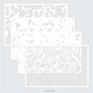 Concord & 9th – Kristina Werner Berries and Leaves Stencil Pack