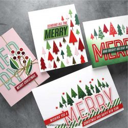 Concord & 9th Merry Trees Stencil Pack