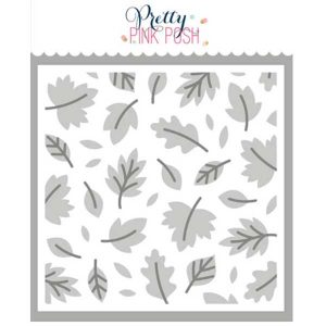 Pretty Pink Posh Layered Foliage Stencils (2 Pack)