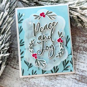 Papertrey Ink The Bigs Christmas Sentiments Stamp class=