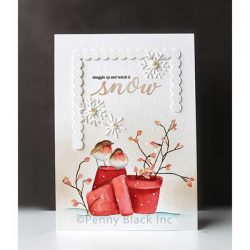 Penny Black Snow Builder Stamp