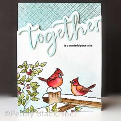 Penny Black Together Builder Stamp