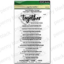 Penny Black Together Builder Stamp