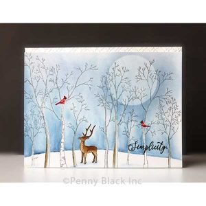 Penny Black Winter Magic Stamp class=