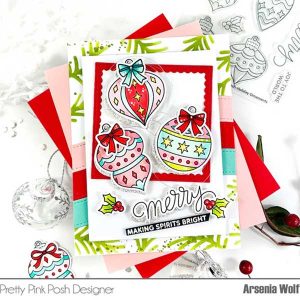 Pretty Pink Posh Winter Greetings Stamp class=