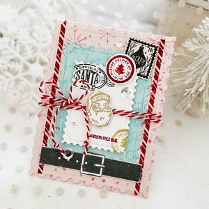 Papertrey Ink North Pole Mail Stamp class=