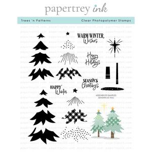 Papertrey Ink Trees n’ Patterns Stamp