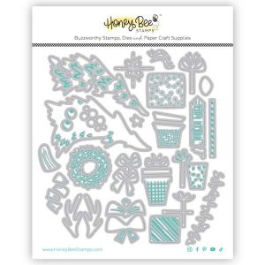 Honey Bee Stamps Lovely Layers: Beach Bound Holiday Add-On Dies