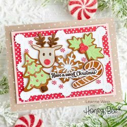 Honey Bee Stamps Lovely Layers: Christmas Cookies Dies