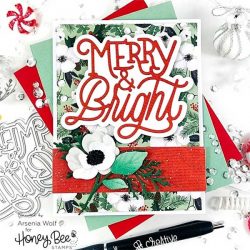 Honey Bee Stamps Merry & Bright Die