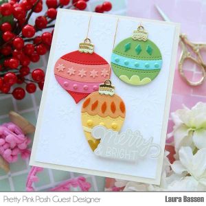 Pretty Pink Posh Build An Ornament Dies class=