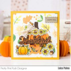 Pretty Pink Posh Pumpkin Shaker Dies