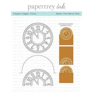 Papertrey Ink Elegant Edges: Clock Dies