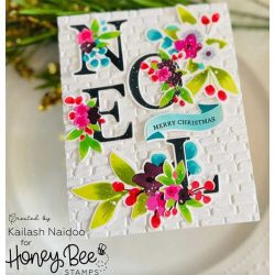 Honey Bee Stamps 3D Embossing Folder – Rustic Brick Wall