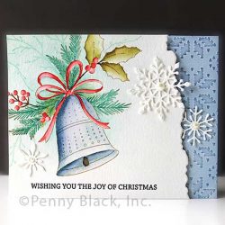 Penny Black Embossing Folder – Comfy