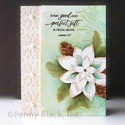 Penny Black Embossing Folder – Comfy