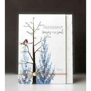 Penny Black Embossing Folder - Linked class=