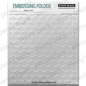 Penny Black Embossing Folder - Linked