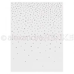 Alexandra Renke Light Snowfall Embossing Folder