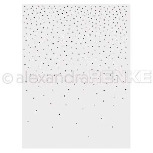 Alexandra Renke Light Snowfall Embossing Folder