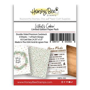 Honey Bee Stamps What's Cookin' - Limited Edition A2 Paper Pack