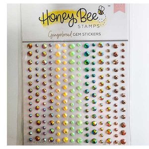 Honey Bee Stamps Gingerbread Gem Stickers