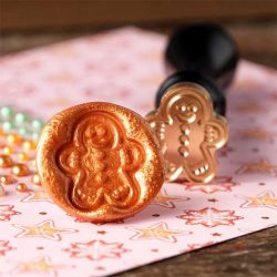 Honey Bee Stamps Wax Stamper - Gingerbread Man