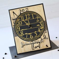 Papertrey Ink Cornered: Clock Dies