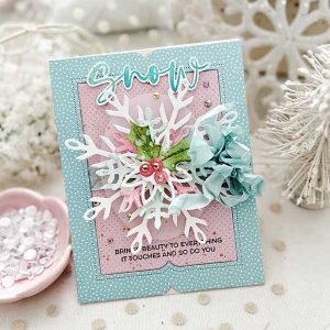 Papertrey Ink Build-a-Snowflake Dies class=