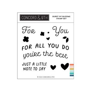 Concord & 9th Burst of Blooms Stamp Set