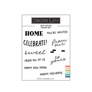 Concord & 9th Our House Stamp Set