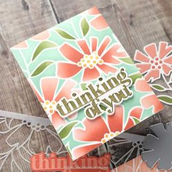 Concord & 9th – Kristina Werner Cheerful Flowers Stencils