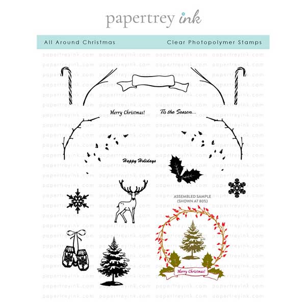 Papertrey Ink All Around Christmas Stamp